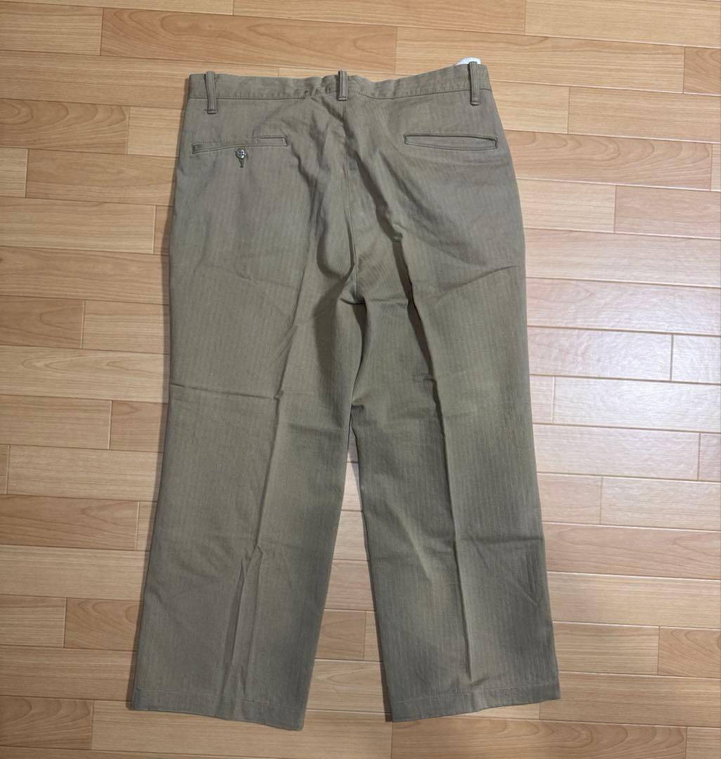 AtLast ＆ Co ヘリンボーントラウザーパンツ テンダーロイン w38