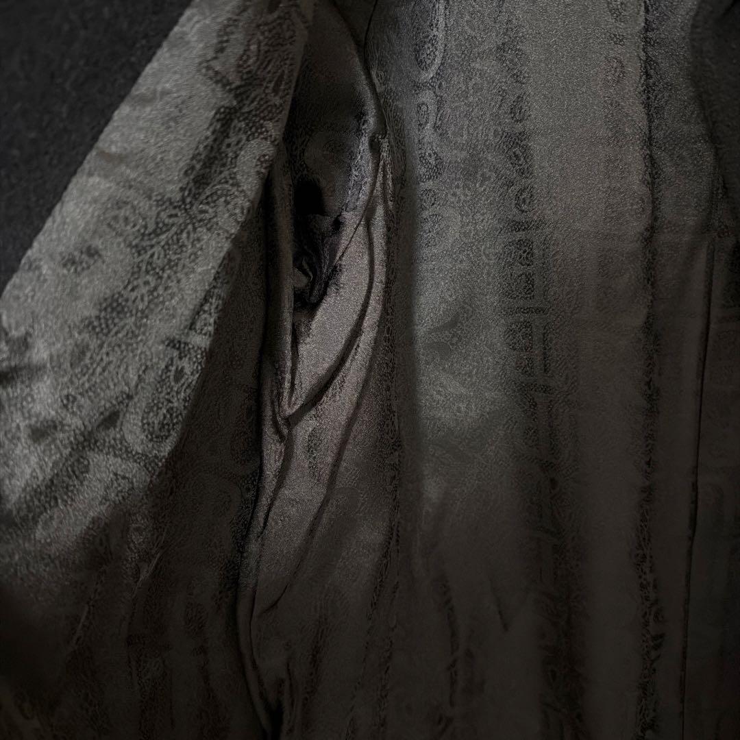 Burberry 黒 ロングコート　7AR アンゴラ、羊毛　未使用