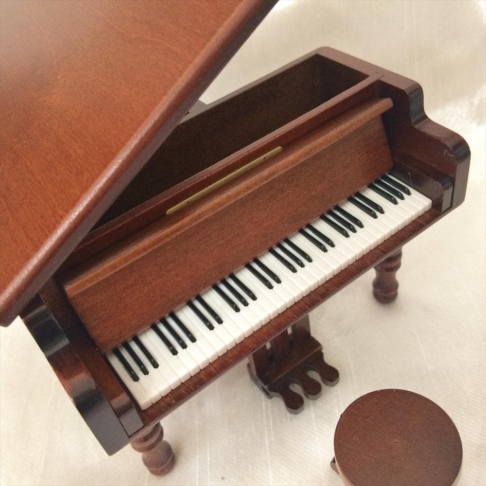 ミニ アンティーク グランドピアノ オルゴール カノン(パッヘルベル)