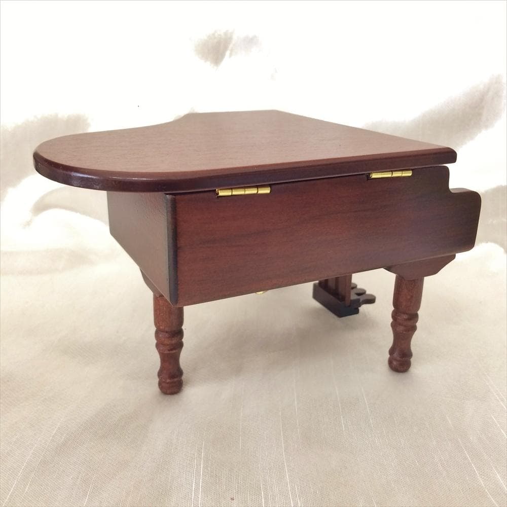 ミニ アンティーク グランドピアノ オルゴール カノン(パッヘルベル)