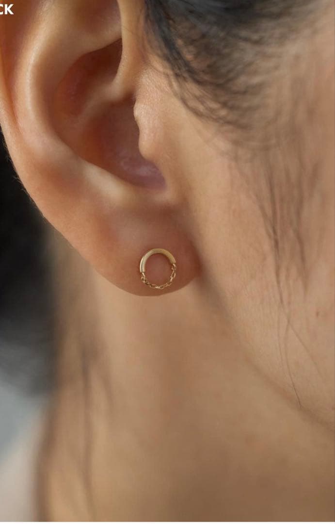 Jouete K10YG ピアス サークル