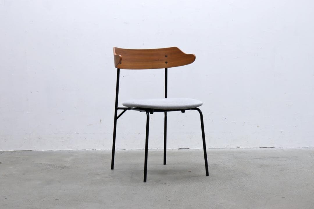 在庫2脚 ノーウェアライクホーム カペル3 ダイニングチェア ウォールナット