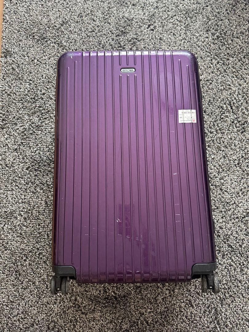 リモワ　エアーサルサ　パープル 難あり の為値下げ交渉あれば頑張ります！