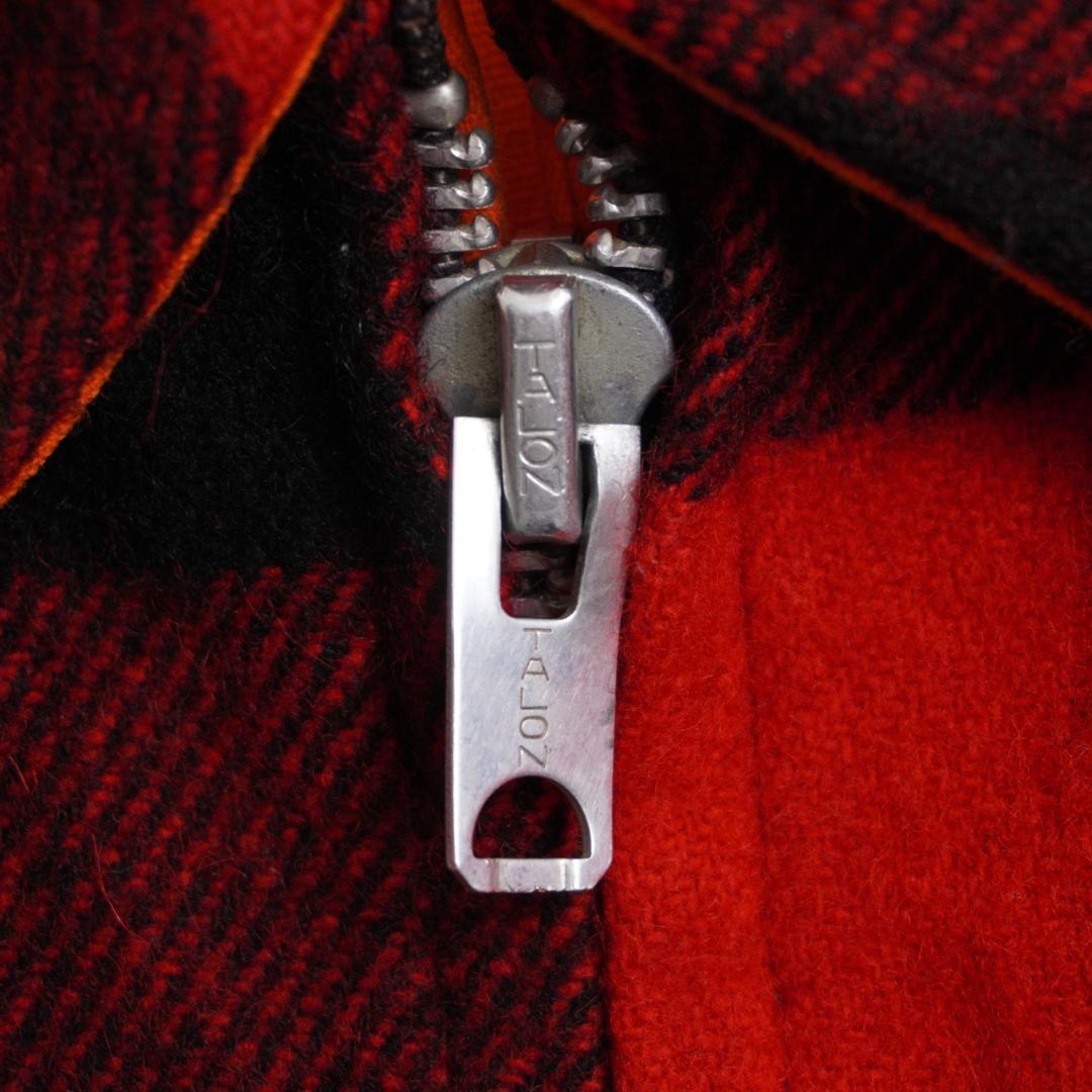 80s Woolrich USA製 バッファローチェック 中綿ウールジャケット