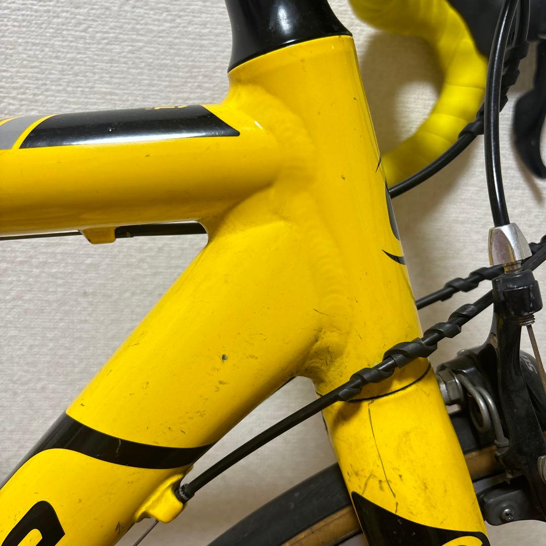 キャノンデール caad8 48サイズ 8.8g イエロー ロードバイク