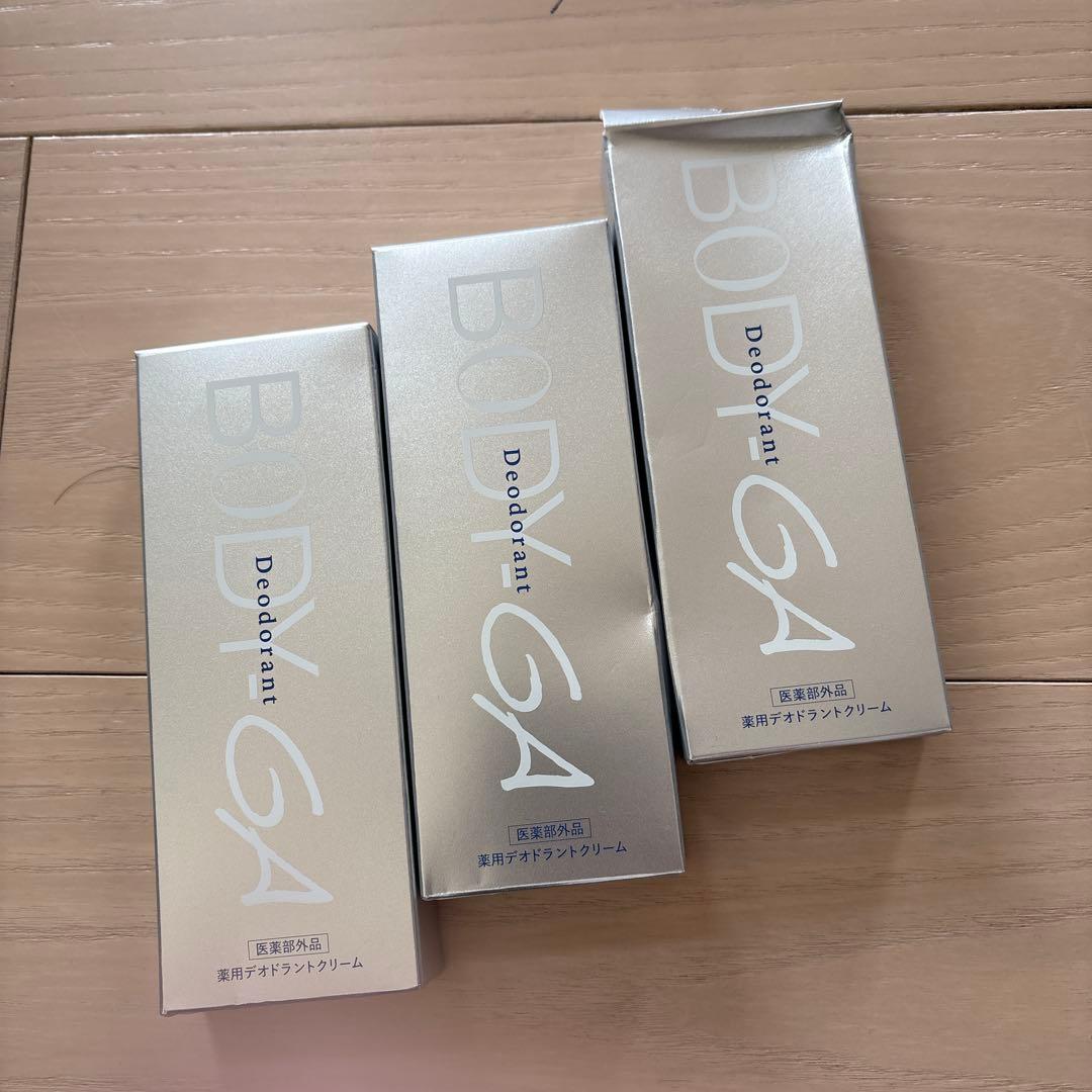 BODY GA デオドラントクリーム 3個セット