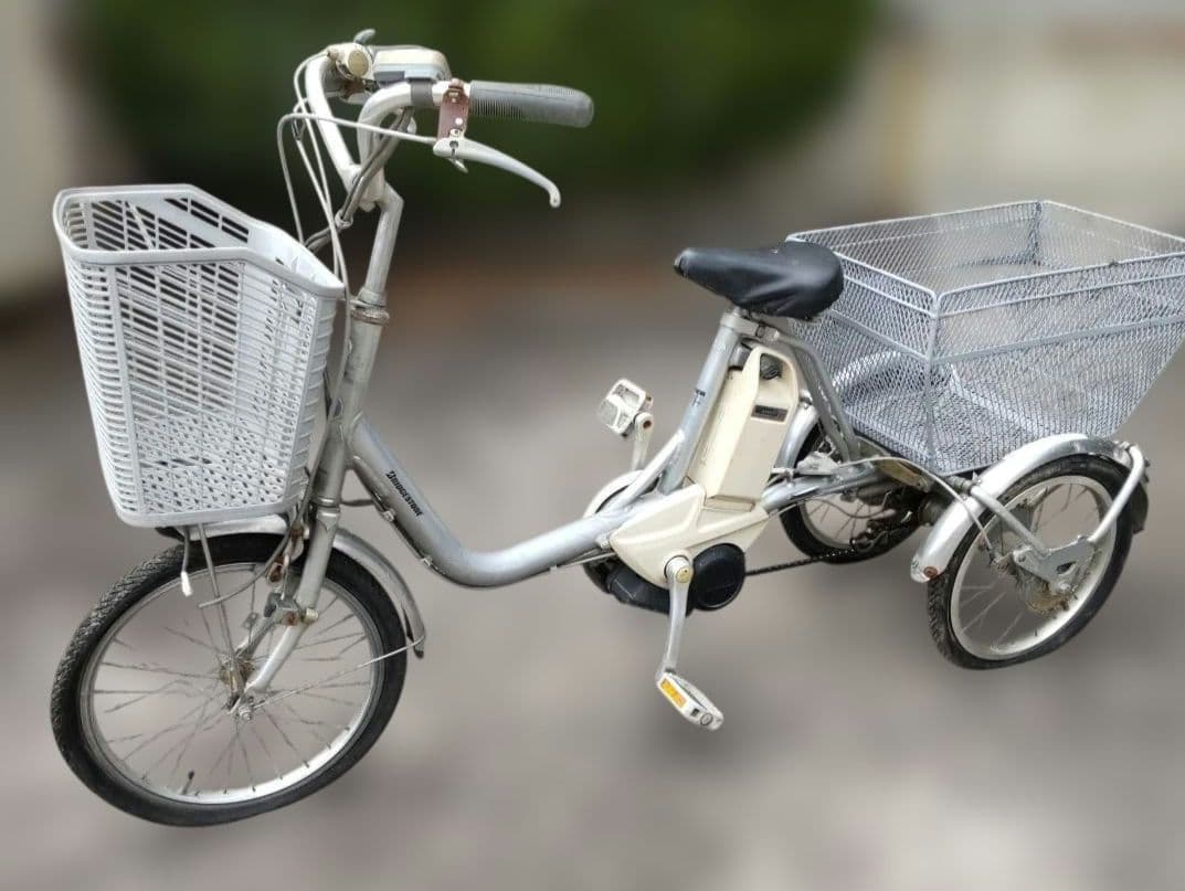 【送料込み: たのメル便】ブリヂストン゙ 3輪自転車 アシスタワゴン
