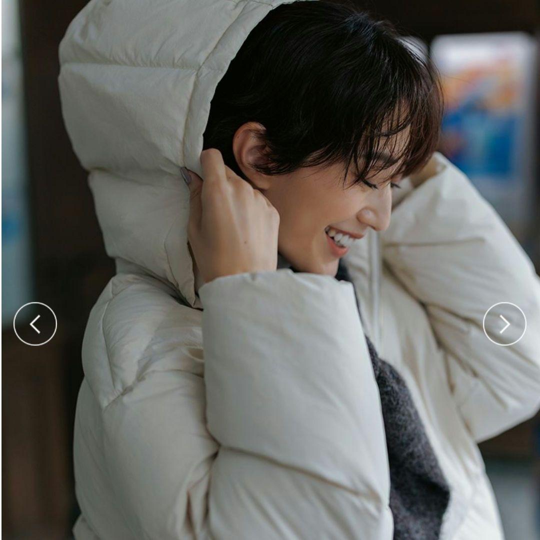 新品タグ付　フレンチダウンジャケット　白　Mila Owen