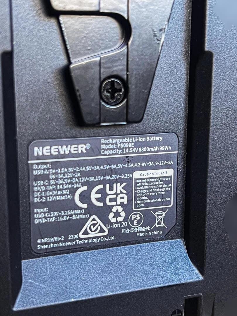 ビデオカメラ Neewer v mounth