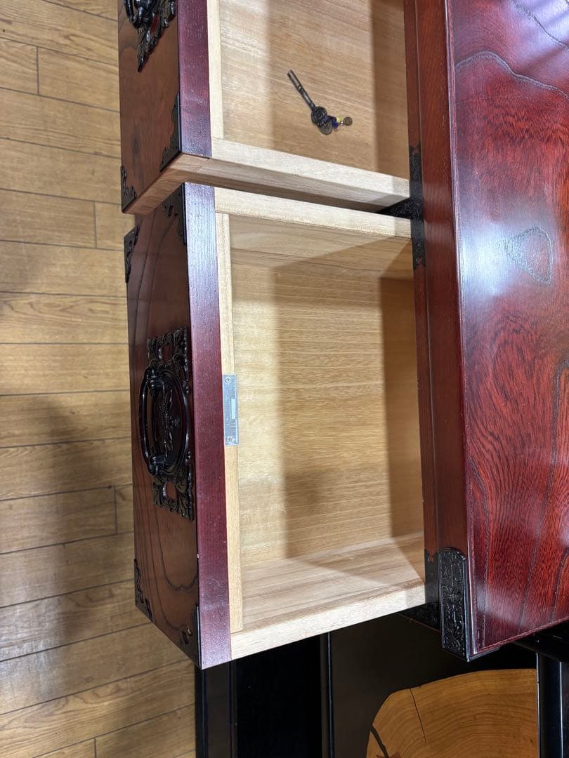 T58 飛鳥工芸家具 船箪笥 欅