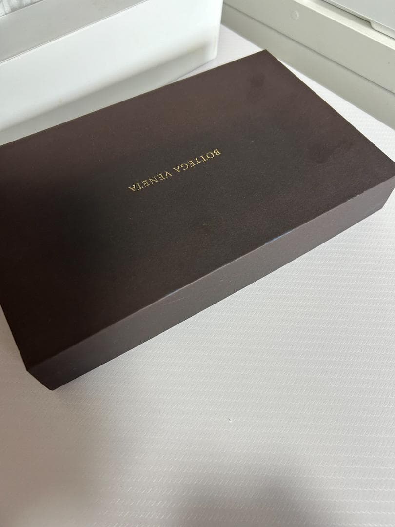 ボッテガヴェネタ BOTTEGA VENETA　ブラック レザー長財布