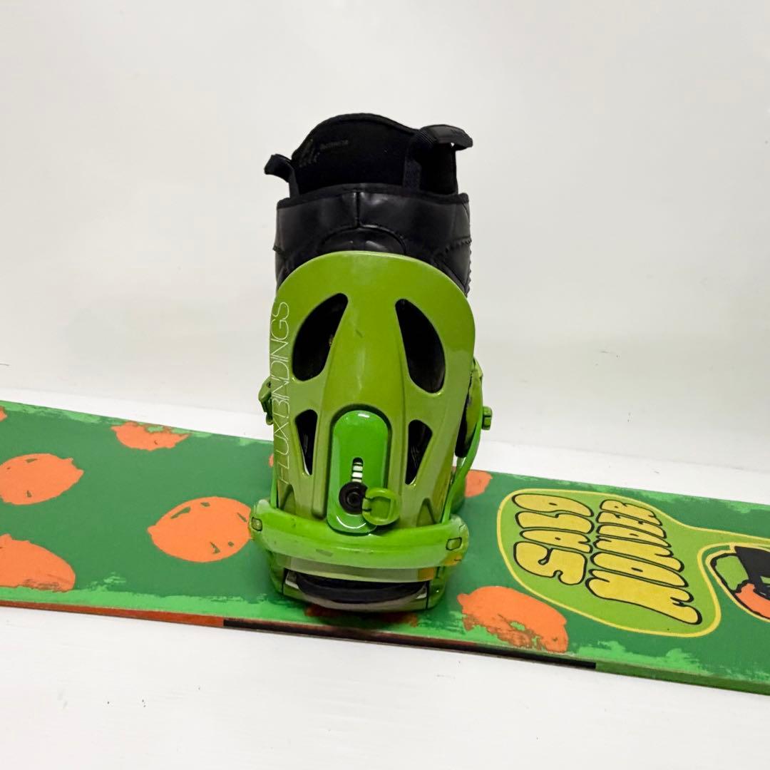 2点セットブーツ無しSALOMON FLUX スノボセット　サロモン　フラックス