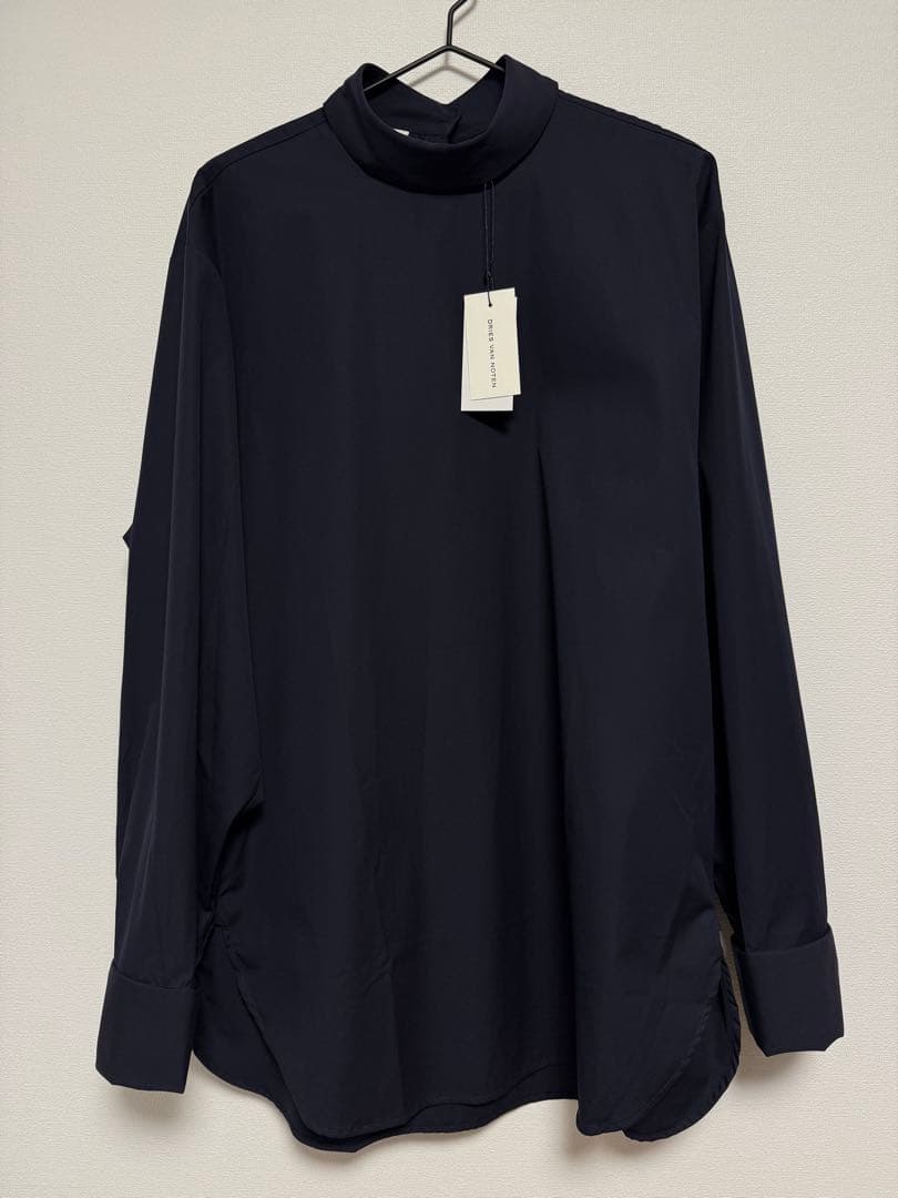 DRIES VAN NOTEN 25SS ハイネックシャツ 新品未使用 タグ付