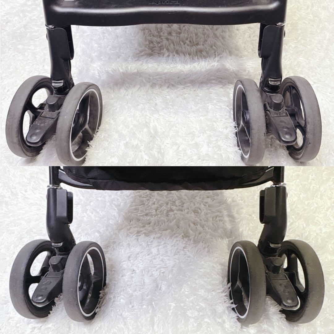 アップリカ ラクーナエアーコンパクト ベビーカー 限定モデル グレー