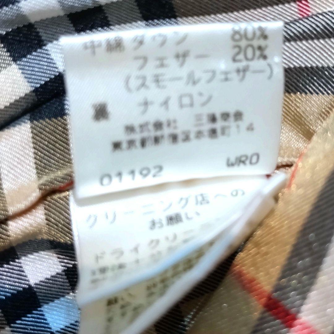 美品✨️　バーバリー　ノバチェック　ダウンジャケット　ミドル