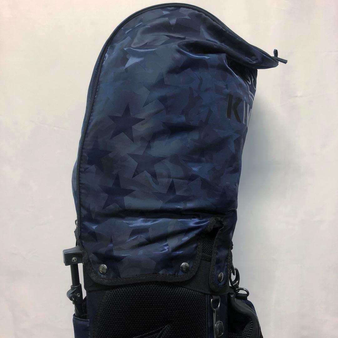 フォロー割■ KINGZ Samantha ゴルフ キャディ メンズ ネイビー