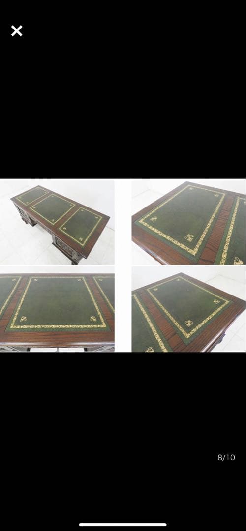 イギリス製高級木製机