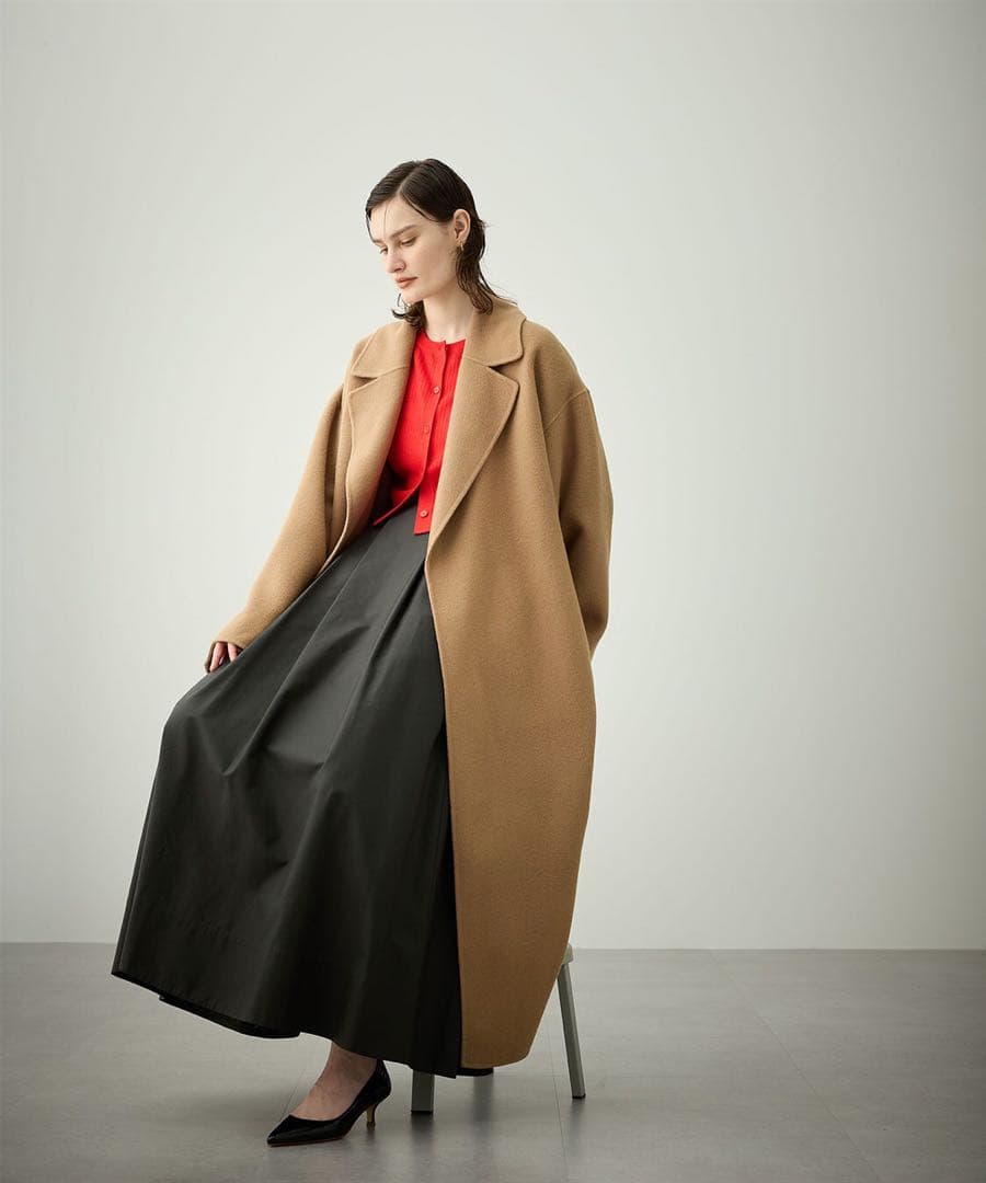 【専用】N.O.R.C ウールメルトンロングリバーコート