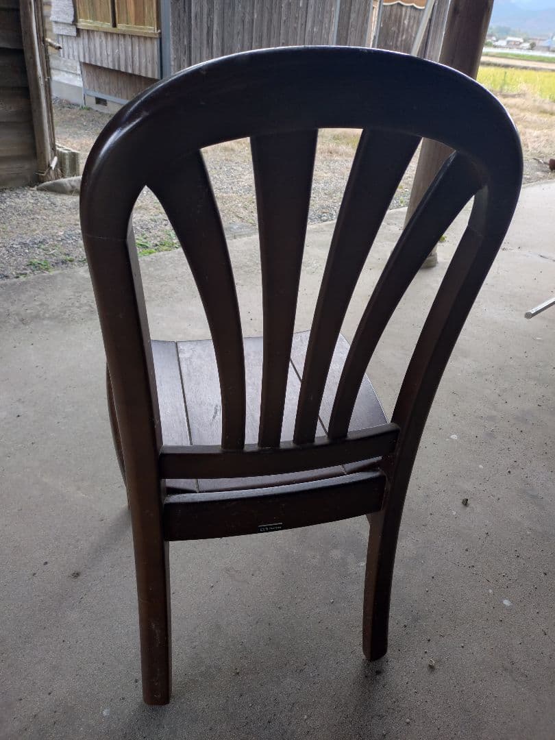 ダイニング　チェア　ブラウン　1脚