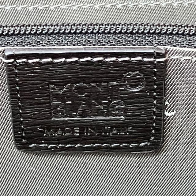●MONTBLANCホワイトスター　 ダブルラウンドファスナー オーガナイザー