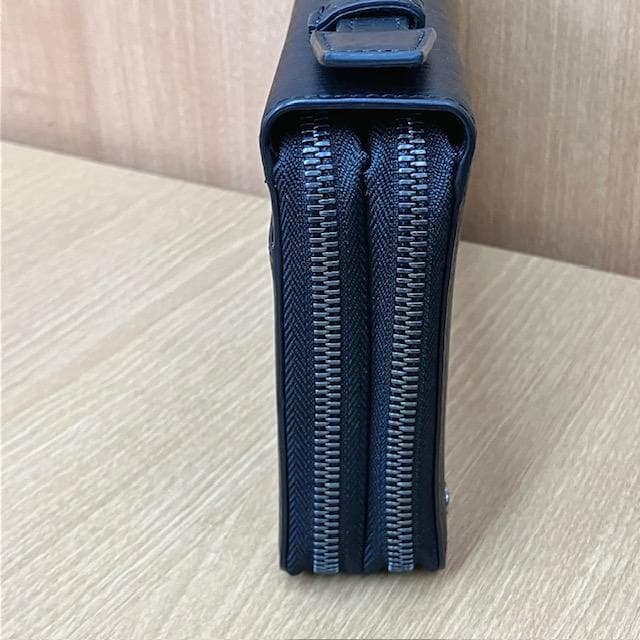 ●MONTBLANCホワイトスター　 ダブルラウンドファスナー オーガナイザー