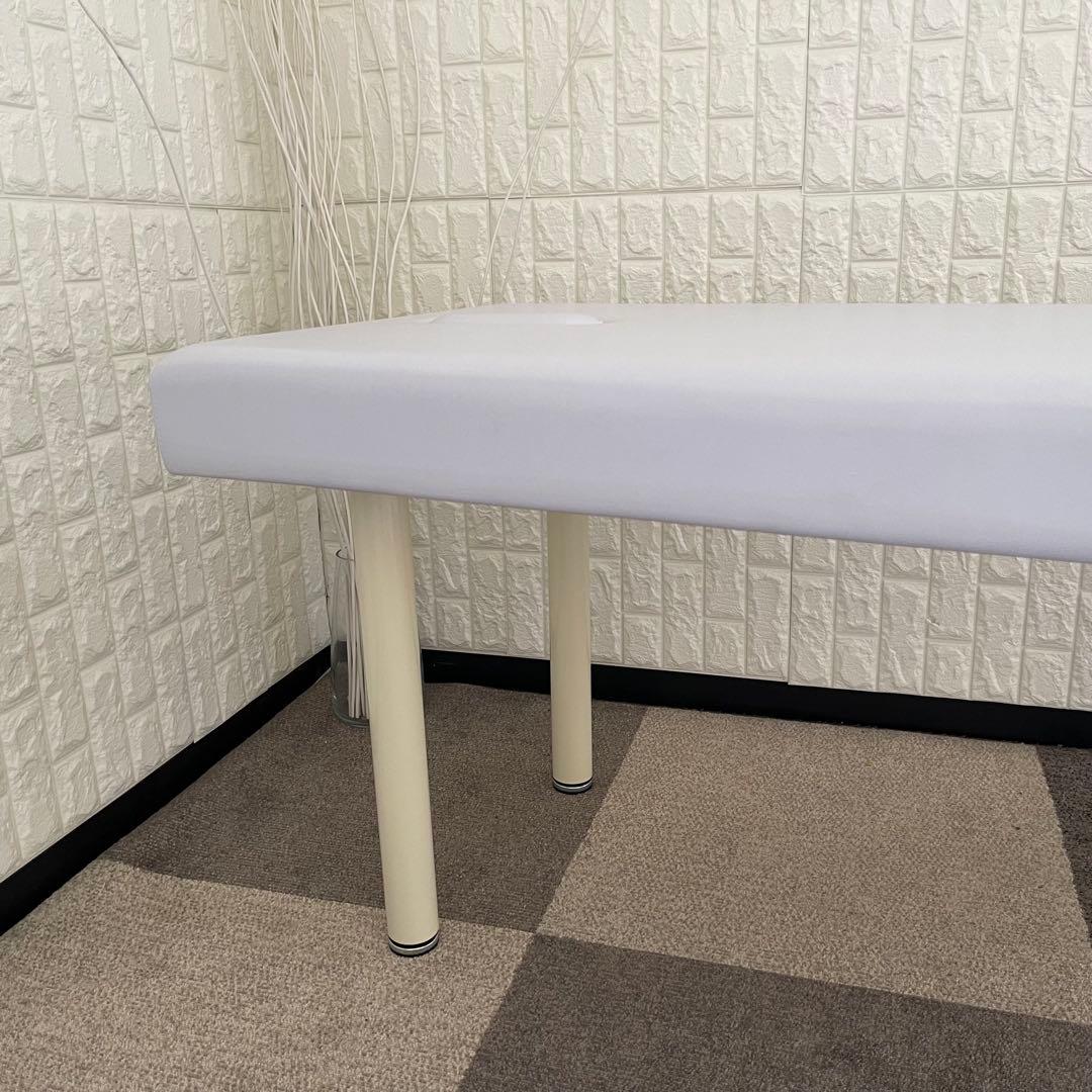 東京23区配送無料✨ビューティガレージ　エステベッド　ホワイト　美品