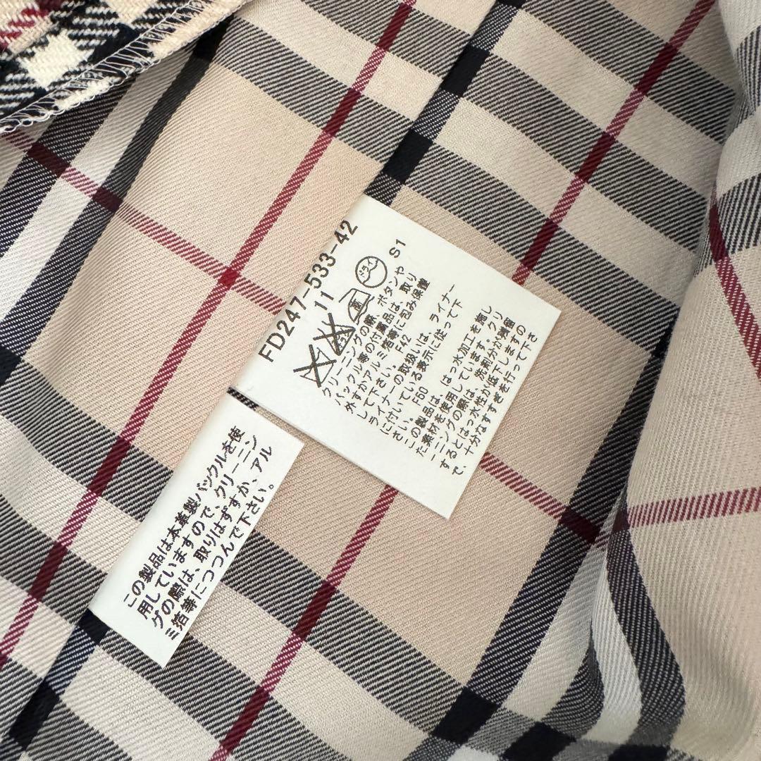 バーバリーロンドン　トレンチコート　ノバチェック　ライナー　11　ベージュ