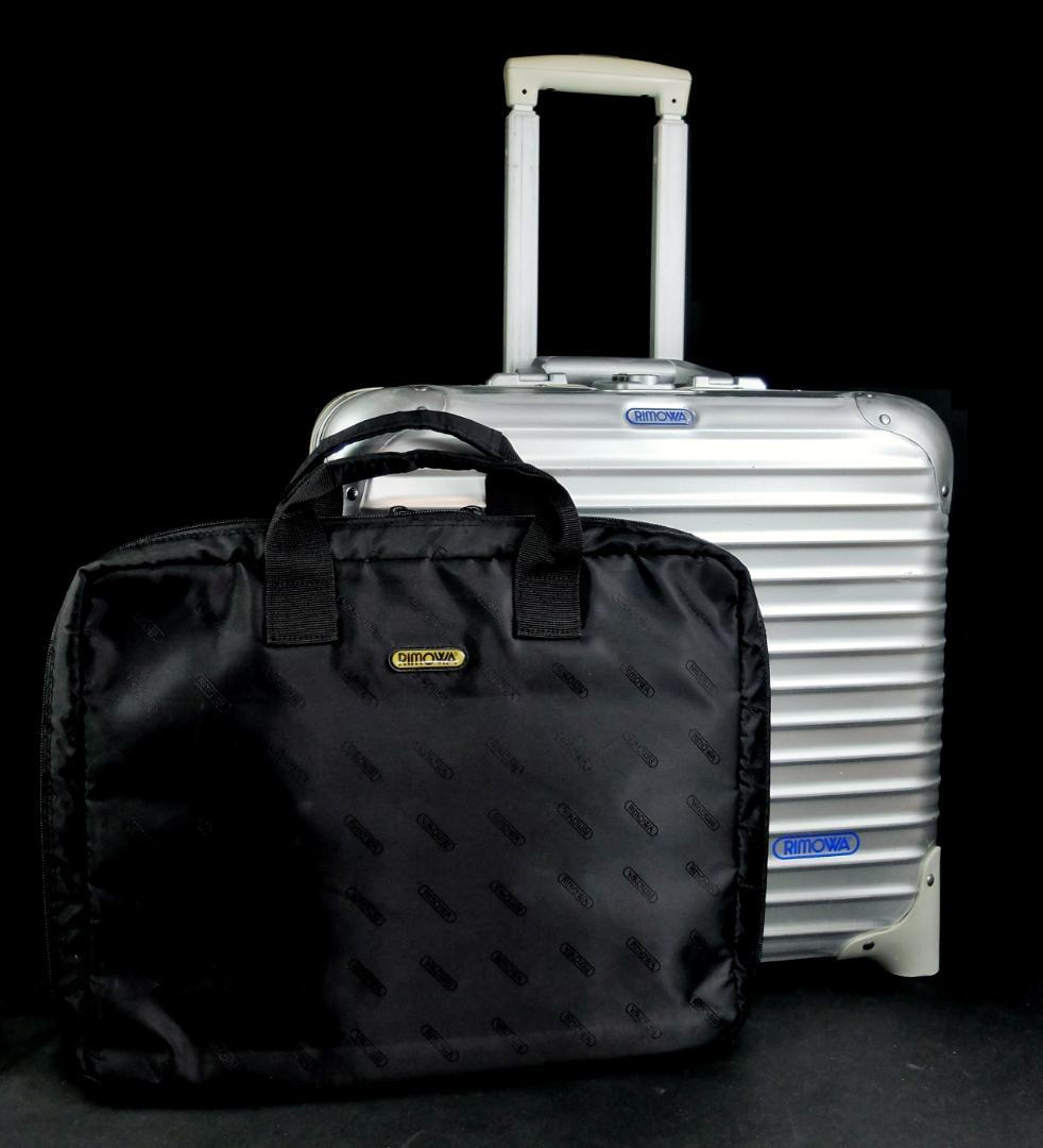 リモワ 928.40 『トパーズ』2輪TSA ビジネス・トロリー 28L 青ロゴ