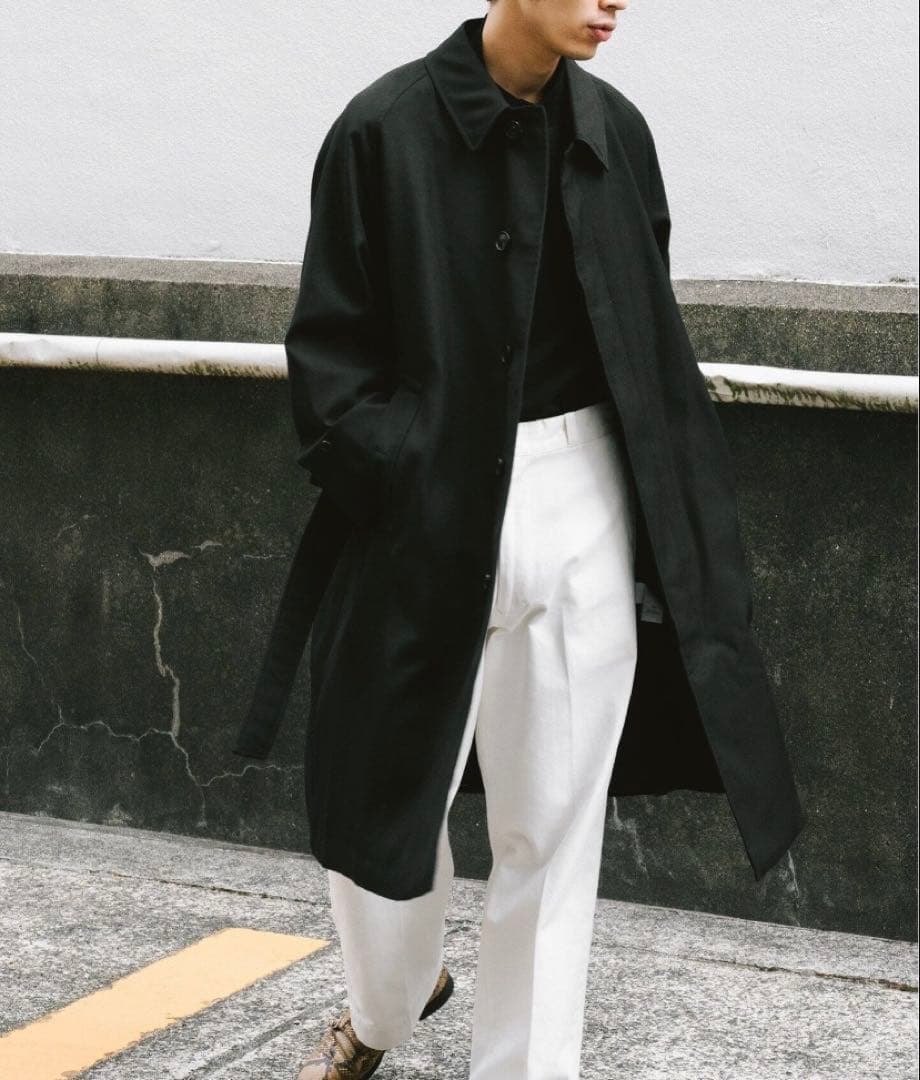 LE ウールバルカラーコート