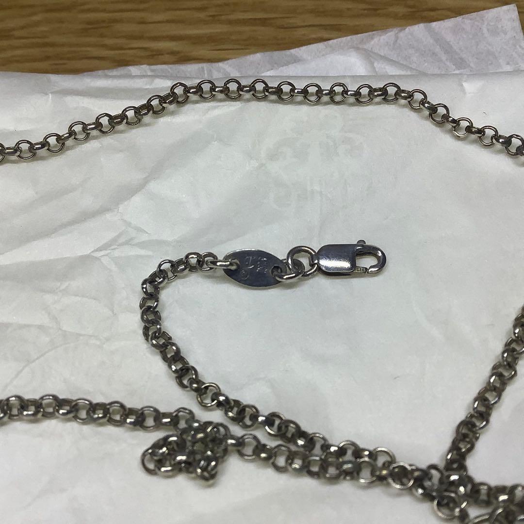 【正規店購入】クロムハーツ ロールチェーンR20 証明書、おまけ付き