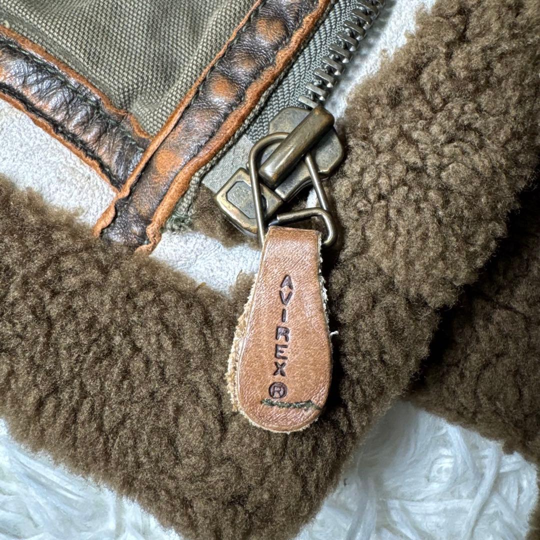 ☆【超希少】AVIREX B-9 フライトジャケット ミリタリー 羊革☆