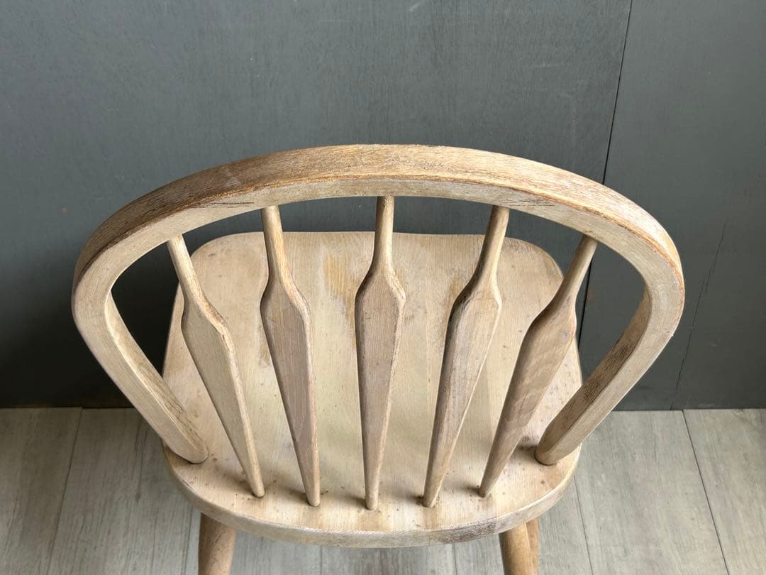 ヴィンテージ　古道具　スポークチェア　フープバックチェア　ビンテージチェア　IZ