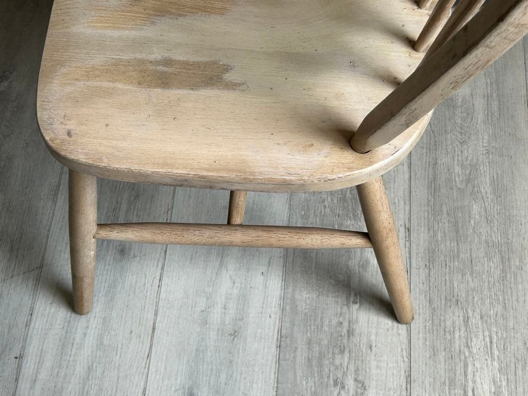 ヴィンテージ　古道具　スポークチェア　フープバックチェア　ビンテージチェア　IZ