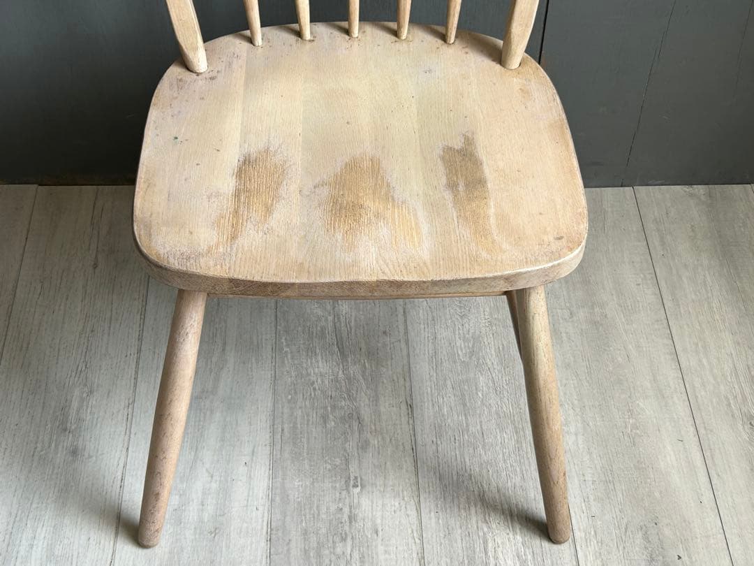 ヴィンテージ　古道具　スポークチェア　フープバックチェア　ビンテージチェア　IZ