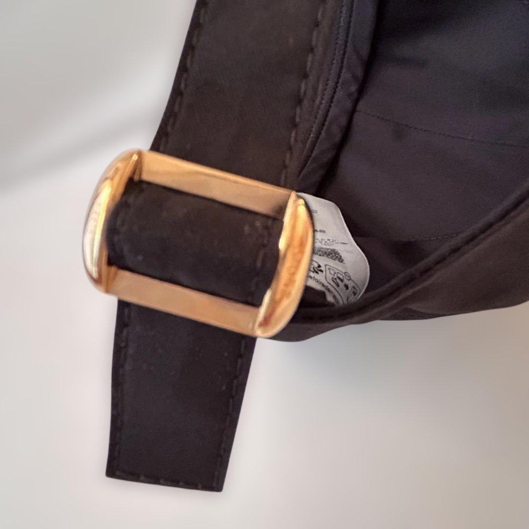 【未使用】CELINE ブラック ベースボールキャップ M