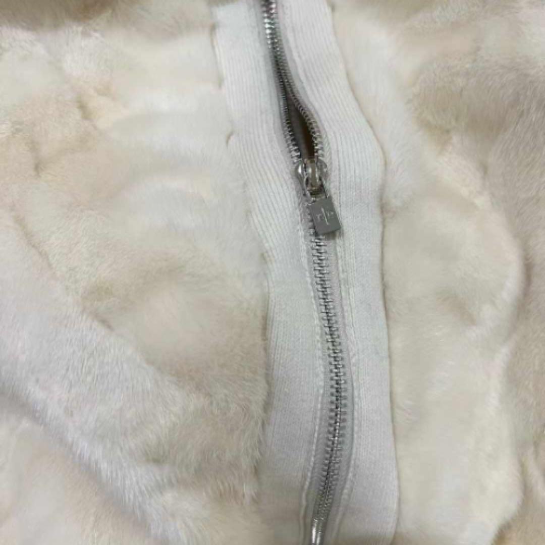 DHOLIC 2WAYニット スリーブ エコファー ダウン ジャンパー 韓国