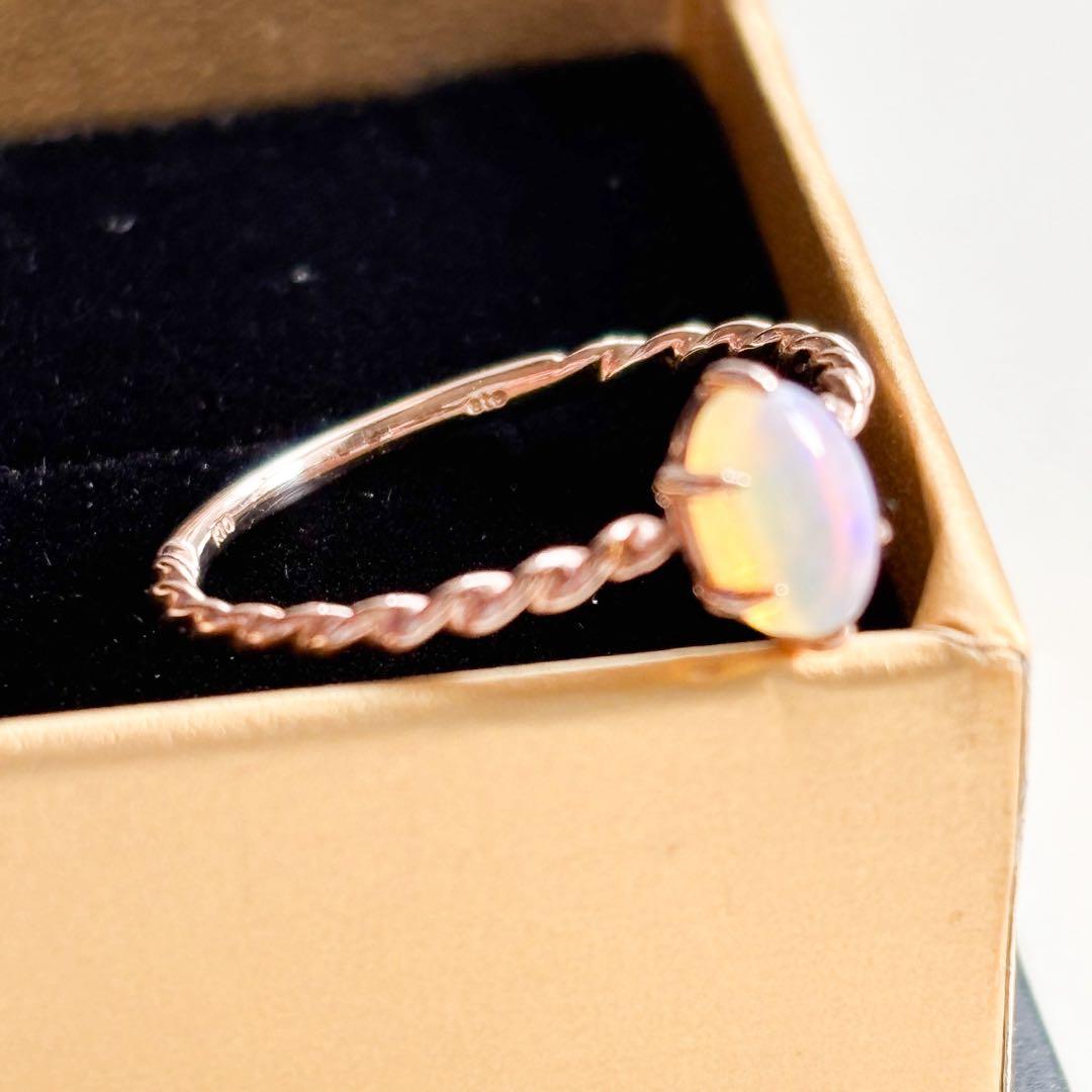 ete◎K10オパールリング11号　エテ