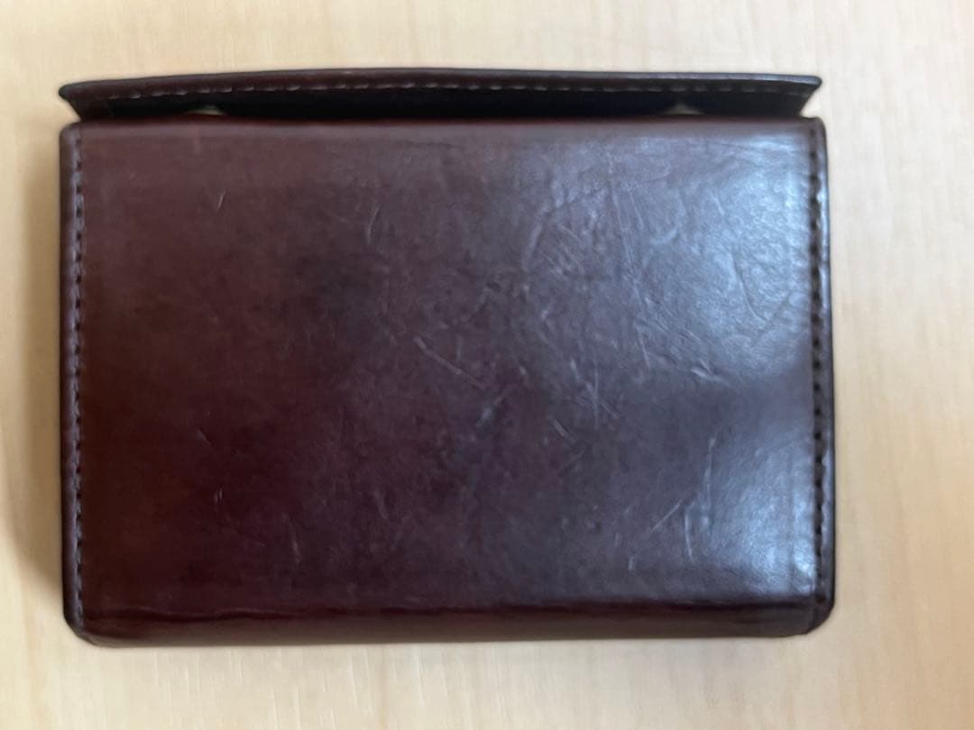 m+ ミッレフォリエ　タバコチョコ　三つ折り財布