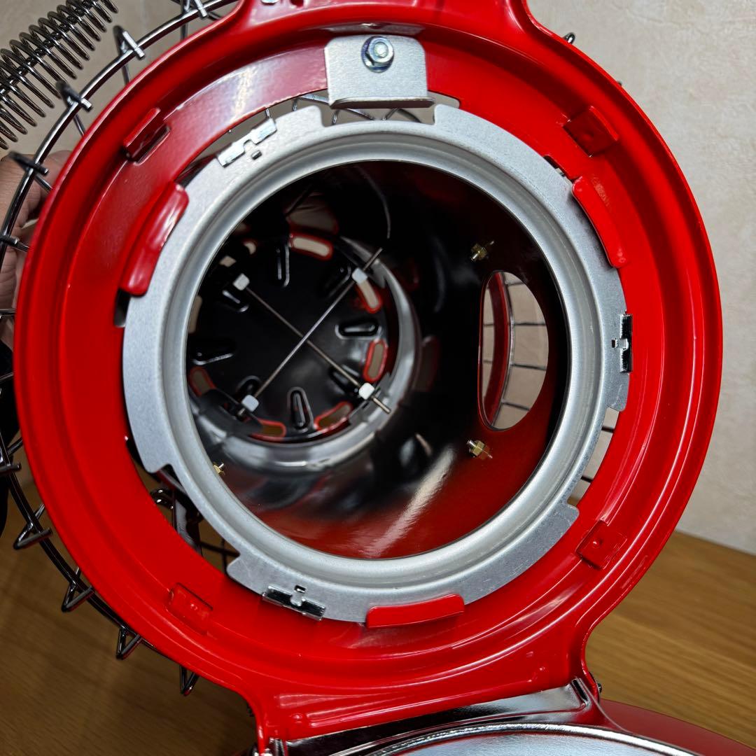 センゴクアラジン ポータブルガスストーブ レッド