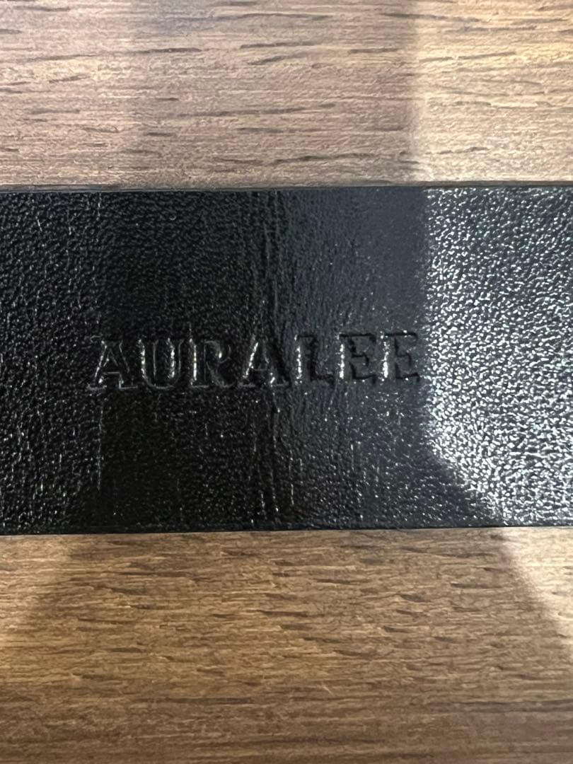 AURALEE/オーラリー　LEATHER BELT