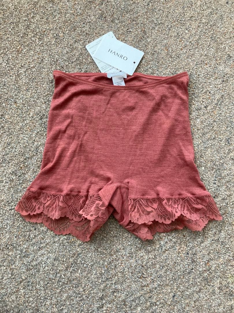 ハンロ シルクウールショーツ XS