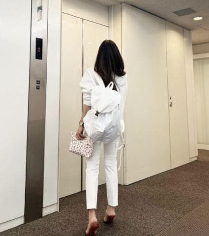 レスポートサック 神崎恵 ホワイト リュック バックパック