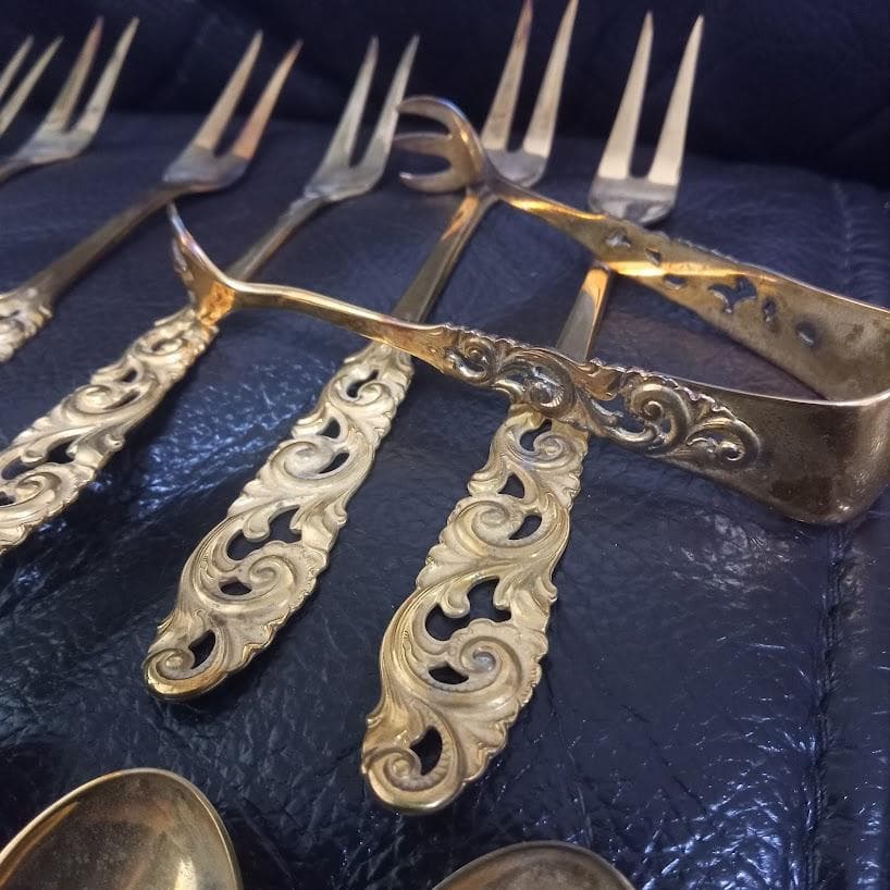 MYLIUS 830S ノルウェー銀器 14点セット