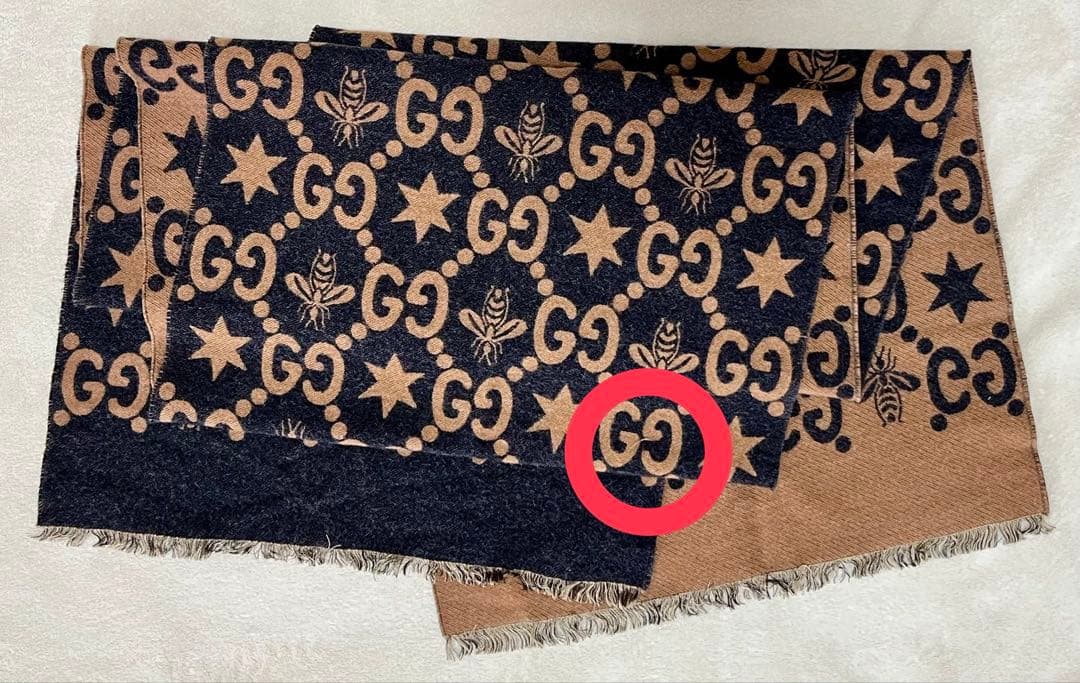 ❗️大幅値下げOK❗️正規品★レア★GUCCI 総柄マフラー