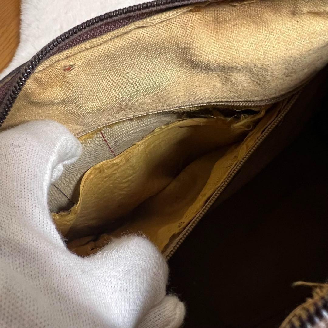 【ジャンク品】GUCCI　グッチ ヴィンテージ シェリーライン ボストン