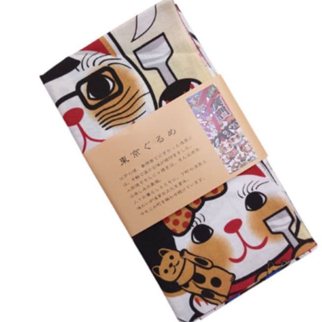 専用♥福招き猫◆手拭い◆東京ぐるめ ✦セール