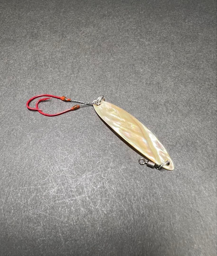 シェルスプーン夜光貝　アワビ5点セット　レイクトローリング