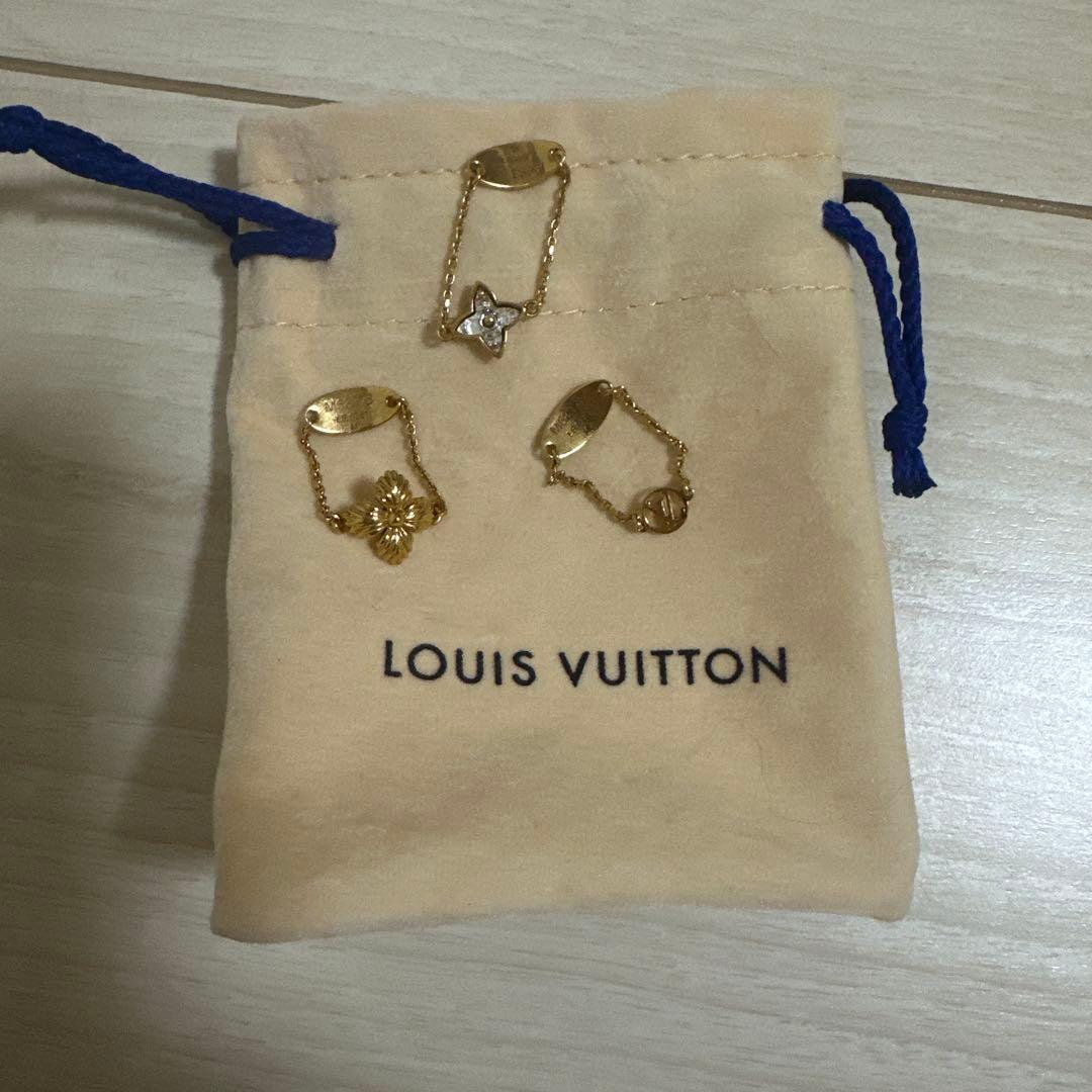 LOUIS VUITTON リングセット ゴールド