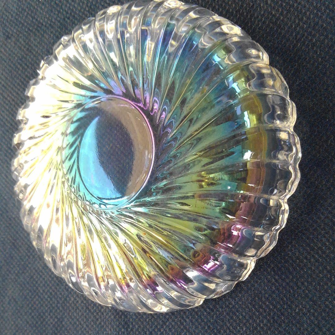 ♥️特殊ガラス容器とガラス皿のセット