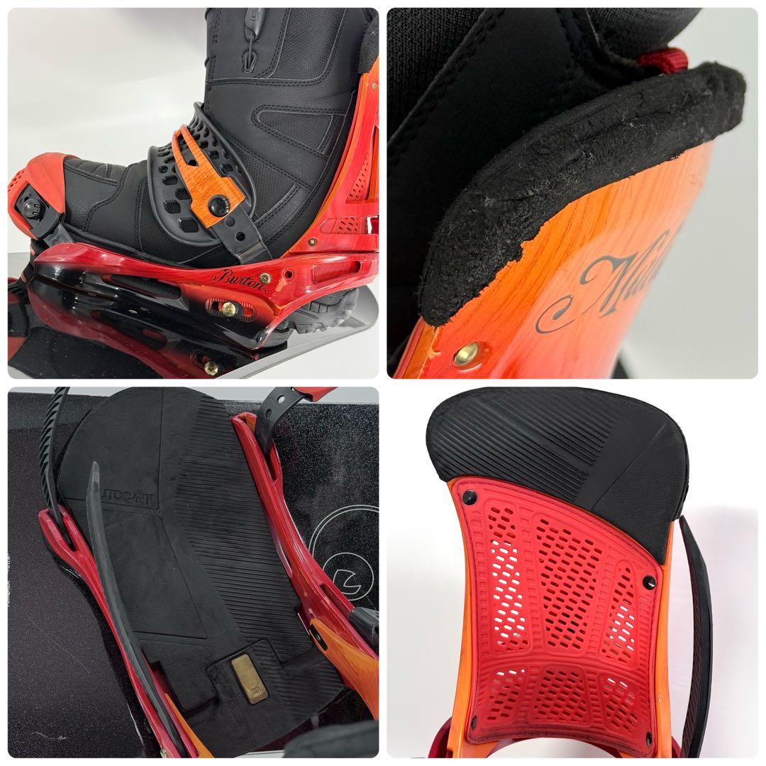 TORQREX 166cm メンズ スノーボード BURTON 4点セット高身長